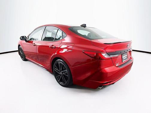 Red 2025 Toyota Camry XSE