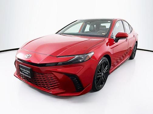 Red 2025 Toyota Camry XSE