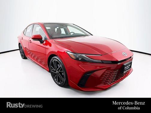 Red 2025 Toyota Camry XSE