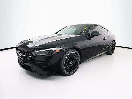 Black 2025 Mercedes-Benz CLE 300 4MATIC Coupe