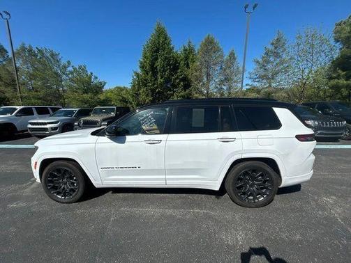 Bright White Clearcoat 2024 Jeep Grand Cherokee L Summit