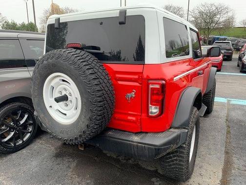 Race Red 2024 Ford Bronco Heritage Edition
