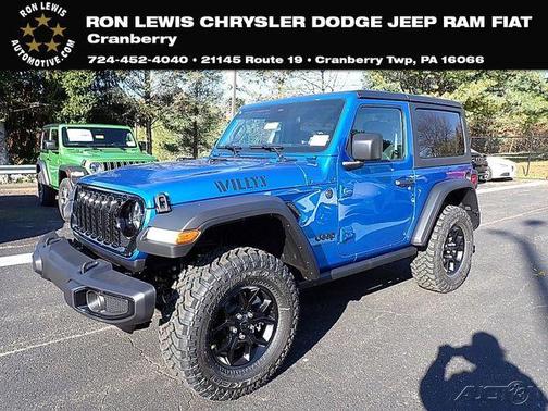 Hydro Blue Pearl 2026 Jeep Wrangler Sport