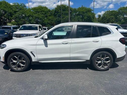 Alpine White 2023 BMW X3 xDrive30i