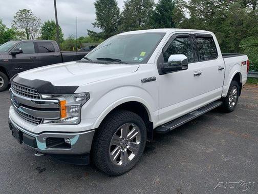 White Metallic 2020 Ford F-150 Lariat