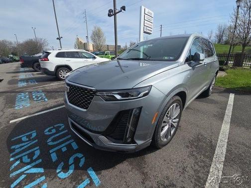 Silver Metallic 2024 Cadillac XT6 Premium Luxury AWD