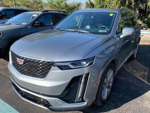 Silver Metallic 2024 Cadillac XT6 Premium Luxury AWD