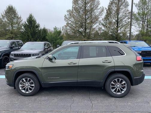 Olive Green Pearlcoat 2020 Jeep Cherokee Latitude Plus