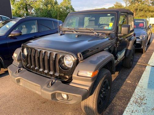 Black Clearcoat 2023 Jeep Wrangler Sport