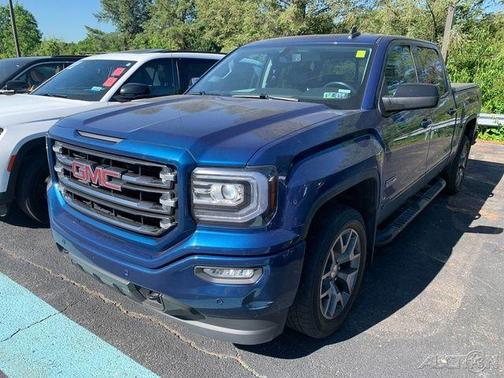 Stone Blue Metallic 2018 GMC Sierra 1500 SLT
