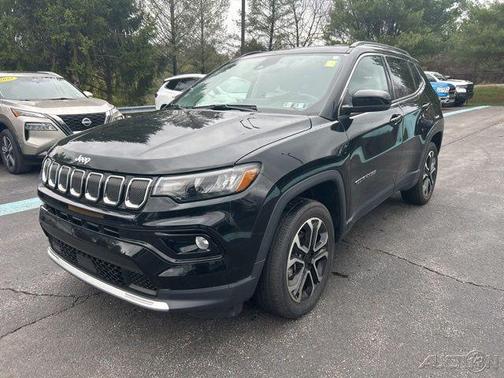 Diamond Black 2022 Jeep Compass Limited