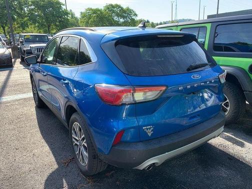 Blue Metallic 2021 Ford Escape SEL