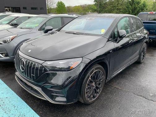 Black 2025 Mercedes-Benz AMG EQE Base