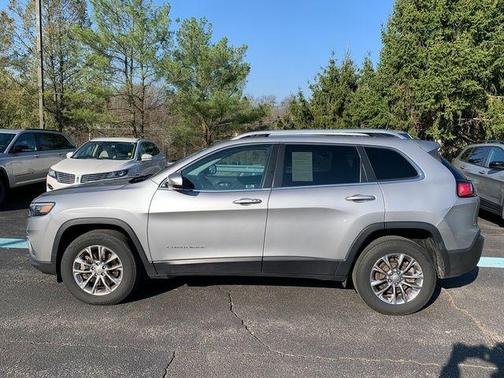 Billet Silver Metallic Clearcoat 2021 Jeep Cherokee Latitude Lux