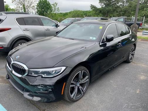 Jet Black 2021 BMW 330 i xDrive