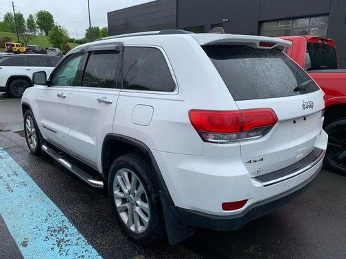 Bright White Clearcoat 2017 Jeep Grand Cherokee Limited