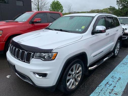 Bright White Clearcoat 2017 Jeep Grand Cherokee Limited