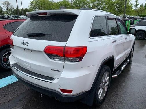 Bright White Clearcoat 2017 Jeep Grand Cherokee Limited