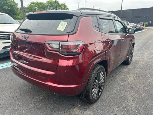 Velvet Red Pearlcoat 2022 Jeep Compass Limited