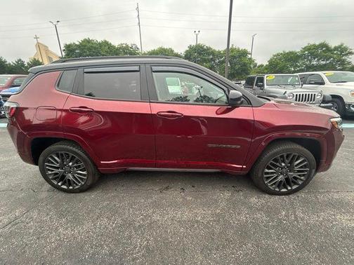Velvet Red Pearlcoat 2022 Jeep Compass Limited