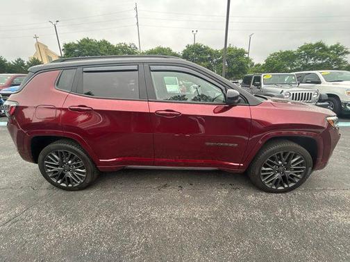 Velvet Red Pearlcoat 2022 Jeep Compass Limited