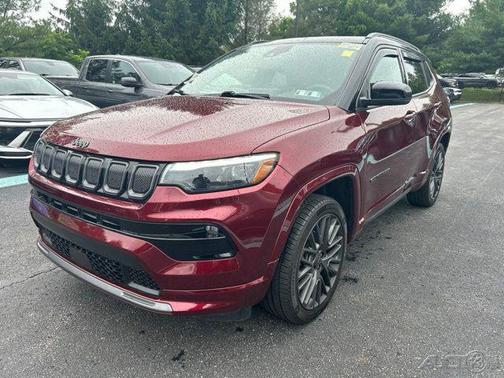 Velvet Red Pearlcoat 2022 Jeep Compass Limited