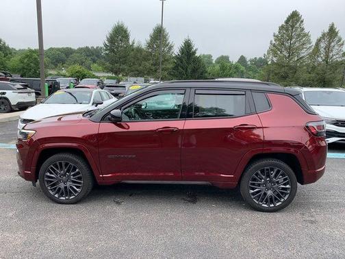 Velvet Red Pearlcoat 2022 Jeep Compass Limited
