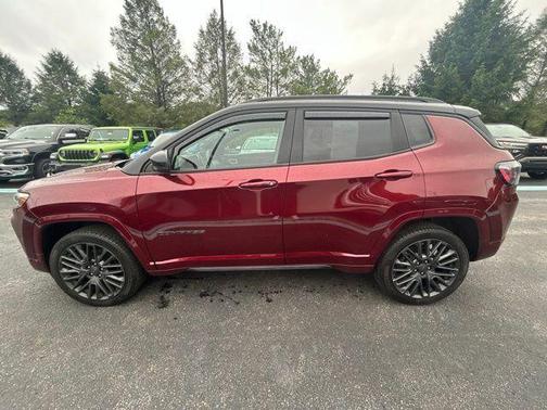 Velvet Red Pearlcoat 2022 Jeep Compass Limited