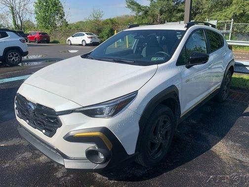 Crystal White Pearl 2024 Subaru Crosstrek Sport