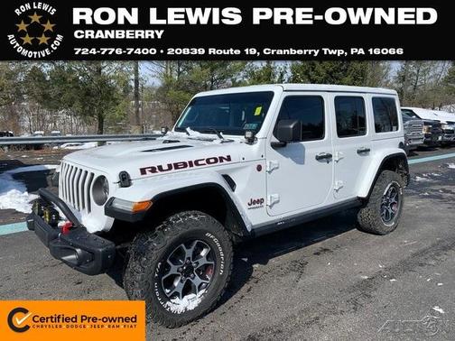 Bright White Clearcoat 2021 Jeep Wrangler Unlimited Rubicon