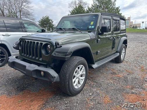 Sarge Green Clearcoat 2023 Jeep Wrangler Sport