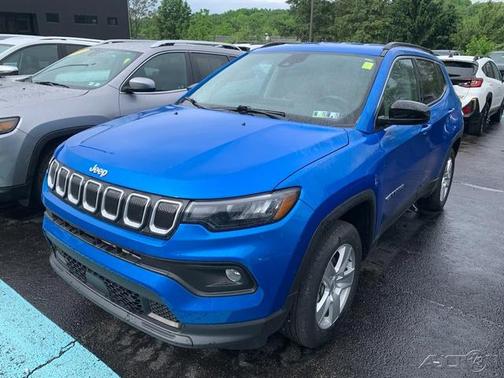 Laser Blue 2022 Jeep Compass Latitude