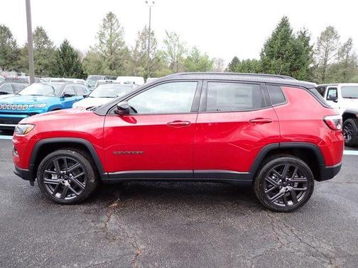 Red 2026 Jeep Compass Limited
