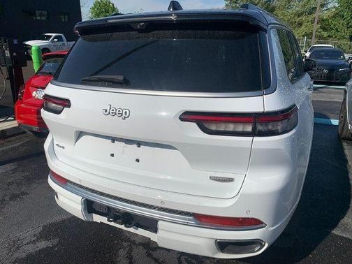 Bright White Clearcoat 2025 Jeep Grand Cherokee L Summit