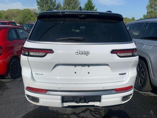 Bright White Clearcoat 2025 Jeep Grand Cherokee L Summit