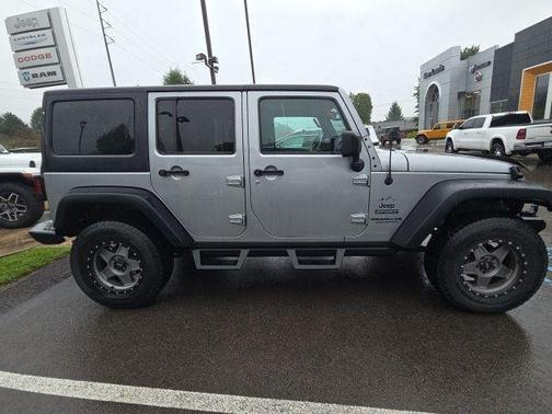 Billet Silver Metallic Clearcoat 2017 Jeep Wrangler Unlimited Sport