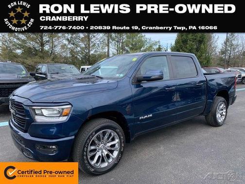 Patriot Blue Pearlcoat 2023 RAM 1500 Laramie