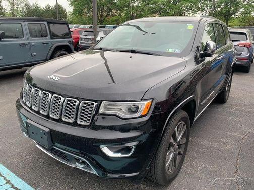 Diamond Black 2018 Jeep Grand Cherokee Overland
