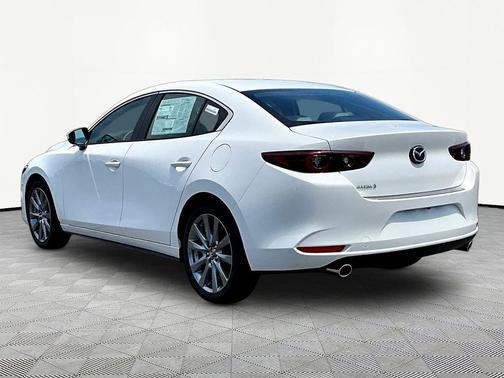 Snowflake White Pearl Mica 2026 Mazda Mazda3 FWD w/Preferred Package