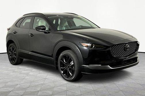 Jet Black Mica 2026 Mazda CX-30 2.5 Turbo