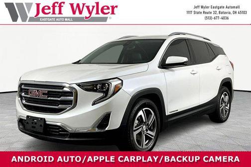 White Frost Tricoat 2021 GMC Terrain SLT