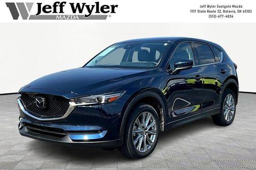 Deep Crystal Blue Mica 2021 Mazda CX-5 Grand Touring