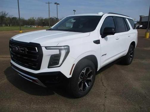 Summit White 2026 GMC Yukon 4WD AT4 Ultimate