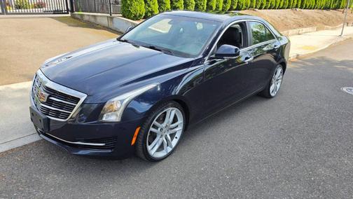 Blue 2015 Cadillac ATS 2.0L Turbo Luxury