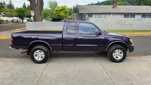 Purple 1999 Toyota Tacoma Xtracab