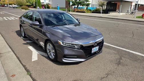 Gray 2018 Honda Accord LX
