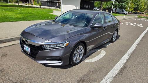 Gray 2018 Honda Accord LX