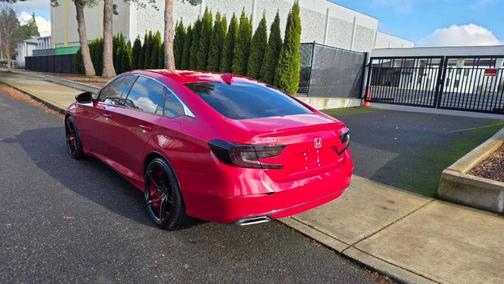 Red 2018 Honda Accord Sport