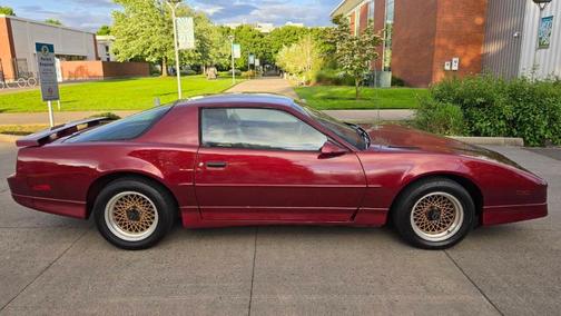 Red 1989 Pontiac Firebird Trans Am GTA