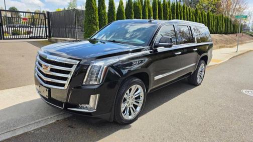 Black 2015 Cadillac Escalade ESV Luxury